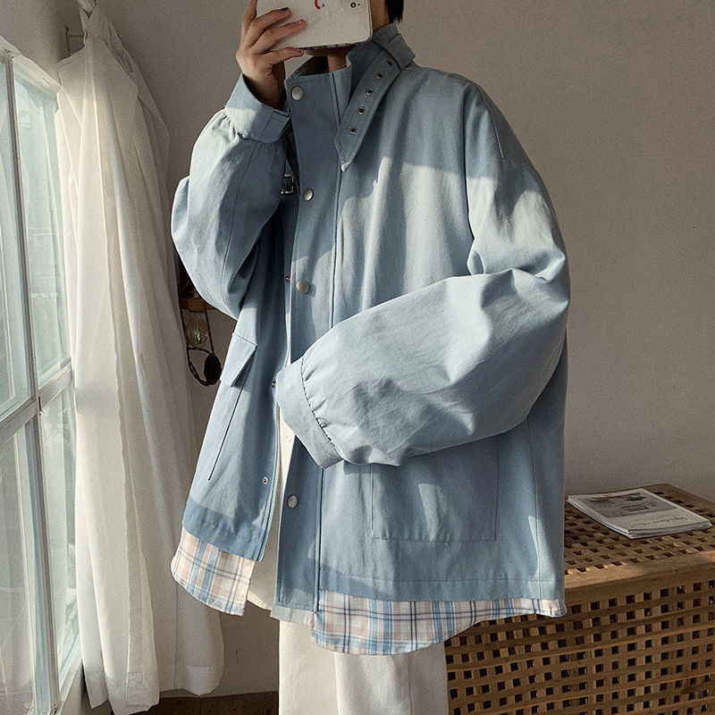 2021 Men's Spring New Fall Release Jackets Fashion Teen Student Amendment Jacket W2P7, Black
2021 Men's Spring New Fall Release Jackets Fashion Teen Student Amendment Jacket W2P7, Black