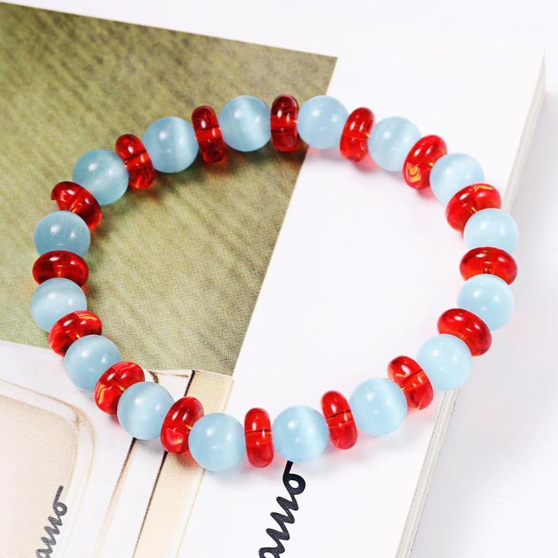 Fashion Cute Blue Imitation Eyeball Elastic Bracelet Opal Beads Bracelets for Women Strand Hand Jewelry1
Fashion Cute Blue Imitation Eyeball Elastic Bracelet Opal Beads Bracelets for Women Strand Hand Jewelry1