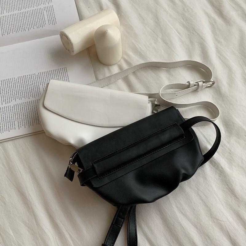 2020 new women's waist bag summer students solid color simple shoulder bag travel leisure shoulder messenger ladies1, Black
2020 new women's waist bag summer students solid color simple shoulder bag travel leisure shoulder messenger ladies1, Black