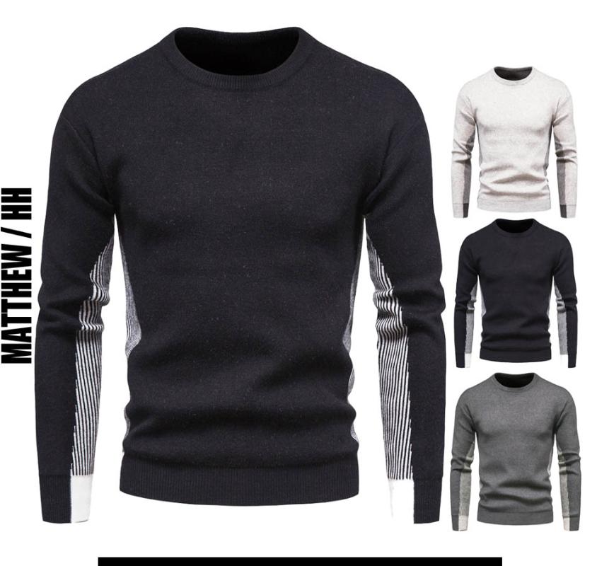 2020 Winter Men's casual Top Male long sleeve round neck knitted pullover fashion business campus top A018, Dark grey
2020 Winter Men's casual Top Male long sleeve round neck knitted pullover fashion business campus top A018, Dark grey