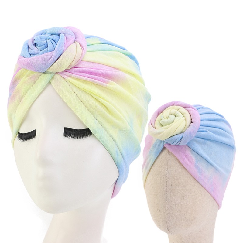 new Mommy and kids Tie dye Print turban Hat Cap with Soft Cute Knot Nursery Beanie knotted headban, Blue;gray
new Mommy and kids Tie dye Print turban Hat Cap with Soft Cute Knot Nursery Beanie knotted headban, Blue;gray