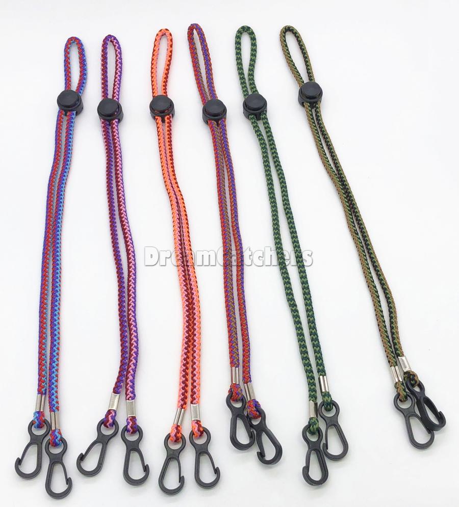Mask Lanyard Adjustable Hang Rope Safety Face Mask Rest Ear holder Hang On Neck String For Mask Anti-Loss Straps braided Thick Cord Colorful
Mask Lanyard Adjustable Hang Rope Safety Face Mask Rest Ear holder Hang On Neck String For Mask Anti-Loss Straps braided Thick Cord Colorful