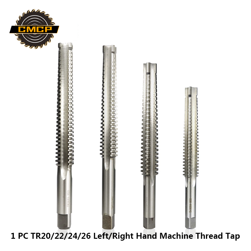 1pc TR 20/22/24/26 Machine Screw Tap Trapezoidal Metric Thread Tap Right/Left Hand Tools HSS Machine
1pc TR 20/22/24/26 Machine Screw Tap Trapezoidal Metric Thread Tap Right/Left Hand Tools HSS Machine