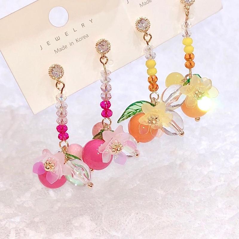 MENGJIQIAO Korean Summer Holiday Leaf Flower Drop Earrings For Women Students Elegant Acrylic Beads Brincos Party Jewelry Gifts
MENGJIQIAO Korean Summer Holiday Leaf Flower Drop Earrings For Women Students Elegant Acrylic Beads Brincos Party Jewelry Gifts
