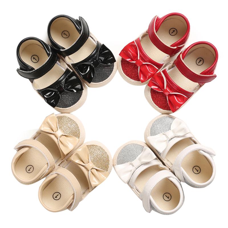 Kids Baby Infant Toddler Kids Girls Bowknot Cradle Shoes Pu Newborn Soft Sole Anti-slip Baby Sneakers Sandals Toddler Shoes, White 
Kids Baby Infant Toddler Kids Girls Bowknot Cradle Shoes Pu Newborn Soft Sole Anti-slip Baby Sneakers Sandals Toddler Shoes, White