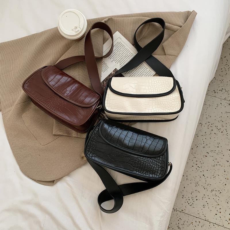 Fashion Alligator Pattern Totes PU Leather Solid Shoulder Underarm Bags for Women 2021 Female Casual Street Commuter Handbag, Black
Fashion Alligator Pattern Totes PU Leather Solid Shoulder Underarm Bags for Women 2021 Female Casual Street Commuter Handbag, Black