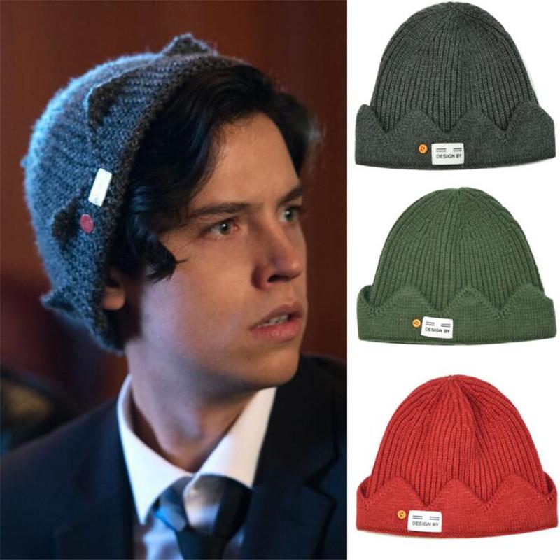 Hot New Movie Riverdale Hat Cosplay Costumes Props Jughead Jones Winter Warm Beanie Hat Crown Embroidered Dome Cap
Hot New Movie Riverdale Hat Cosplay Costumes Props Jughead Jones Winter Warm Beanie Hat Crown Embroidered Dome Cap
