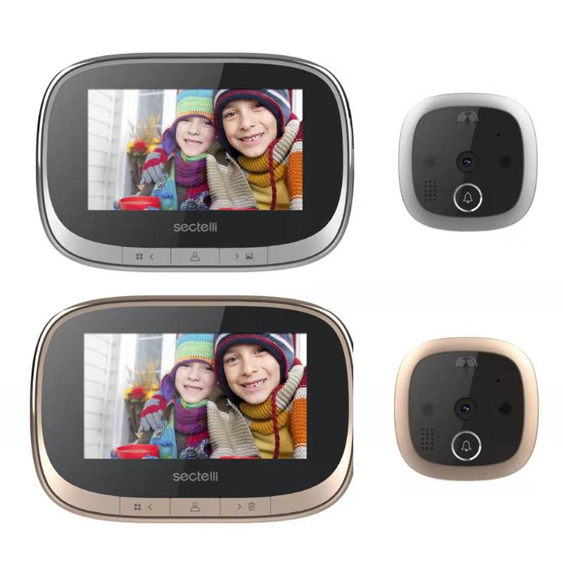 SF550 Multi-function Cat Eye Intelligent Visual Doorbell Door Phone Alarm Home Monitor
SF550 Multi-function Cat Eye Intelligent Visual Doorbell Door Phone Alarm Home Monitor