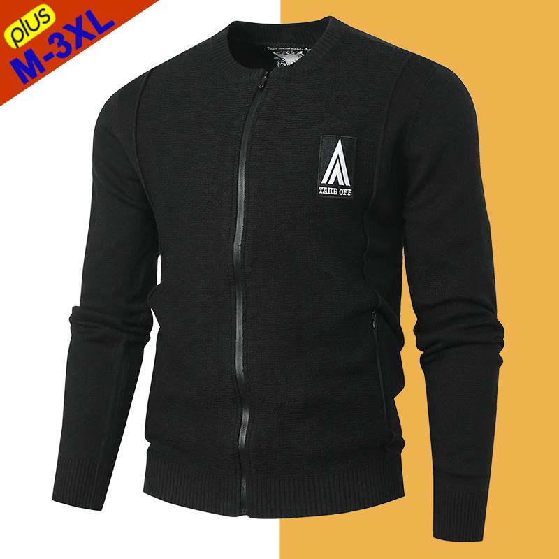 Men's Jackets Autumn Jacket Men Sweater High Quality Zipper Cardigan Spring Man Knitwear Coat Male Jersey Top Boy Plus Size 3XL, Black;brown
Men's Jackets Autumn Jacket Men Sweater High Quality Zipper Cardigan Spring Man Knitwear Coat Male Jersey Top Boy Plus Size 3XL, Black;brown