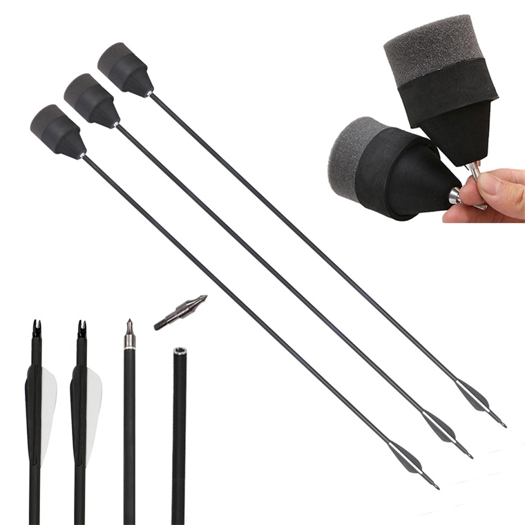 ID 6.2 mm Sponge Safety Arrows 6 PCS fiberglass shaft arrows archery target shooting archery game battle hunting equipment
ID 6.2 mm Sponge Safety Arrows 6 PCS fiberglass shaft arrows archery target shooting archery game battle hunting equipment