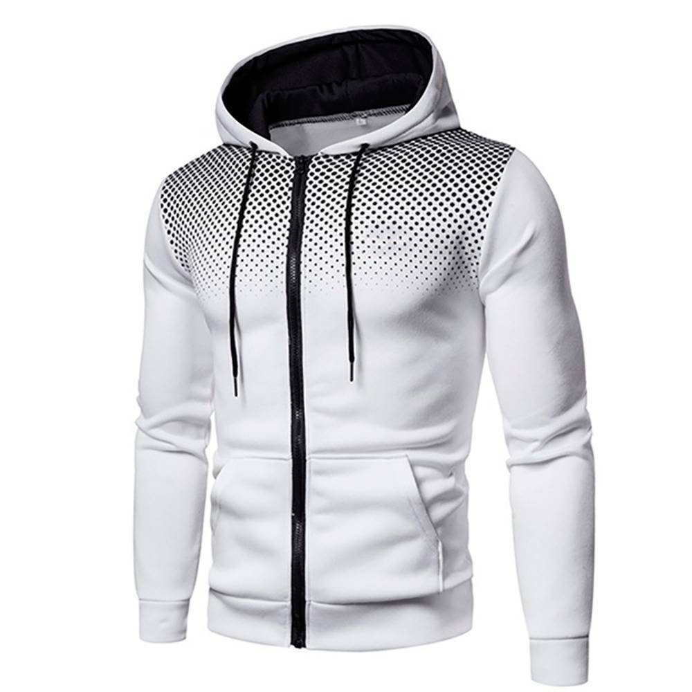 Outwear Sports Coat Jacket Printing Zip Hoodie Hooded Sweatshirt Jumper Causal Zipper hoodies for Men, Beige
Outwear Sports Coat Jacket Printing Zip Hoodie Hooded Sweatshirt Jumper Causal Zipper hoodies for Men, Beige