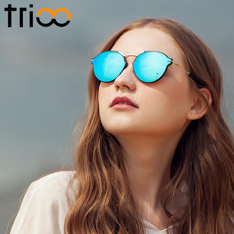 TRIOO Transparent Matte Frame Sunglasses Female Pink Mirror Lens Sun Glasses Women Designer Women Shades Oculos New
TRIOO Transparent Matte Frame Sunglasses Female Pink Mirror Lens Sun Glasses Women Designer Women Shades Oculos New