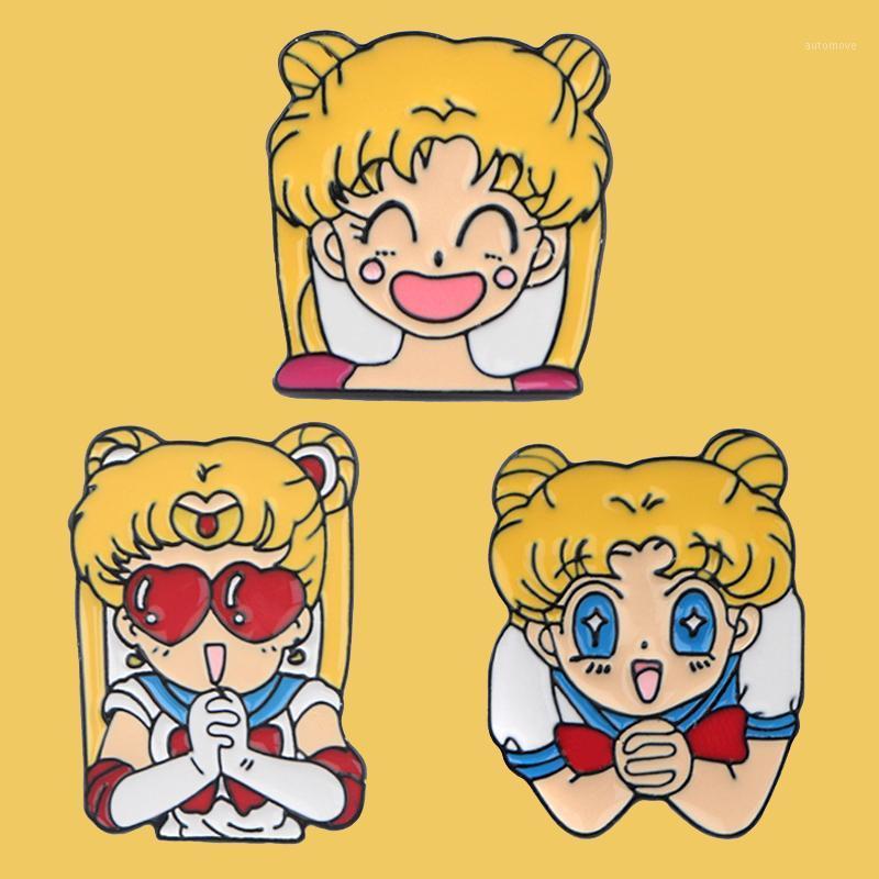 O399 Fashion Anime Cute Sailor Moon Enamel Pin Brooches Cartoon Creative Metal Brooch Pins Denim Hat Badge Collar Jewelry1
O399 Fashion Anime Cute Sailor Moon Enamel Pin Brooches Cartoon Creative Metal Brooch Pins Denim Hat Badge Collar Jewelry1