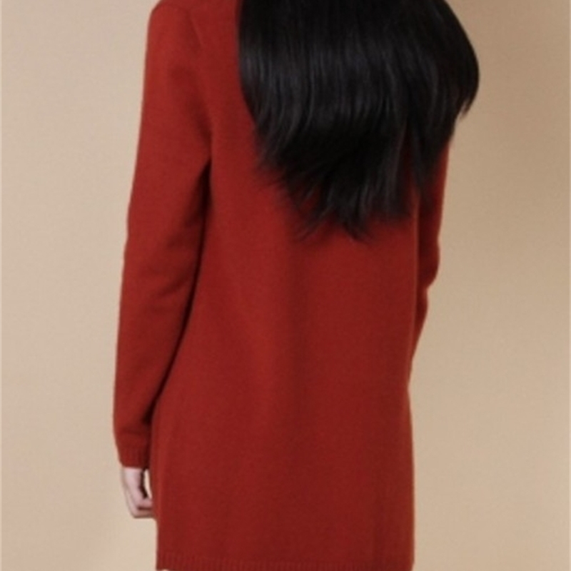 new cardigan women spring autumn long cardigan lady cashmere material loose sweater for female outerwear coat with pockets 201030