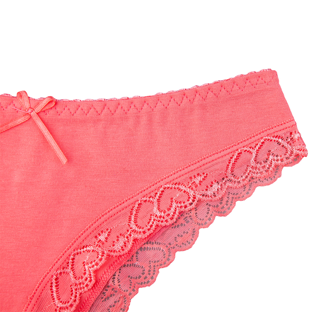 Women's Panties Sexy Lace Cotton Briefs Low Rise Knickers Girls Underwear Ladies Lingerie 6 Pcs/set Dropshipping 201112