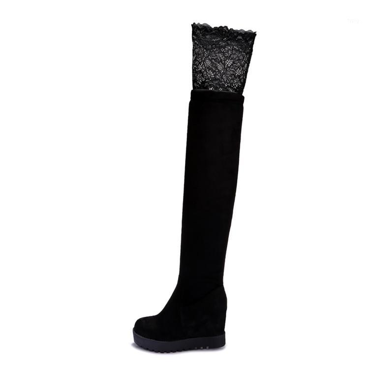 2020 Botas Mujer Big Size 34-43 brand Design sexly Over The Knee Boots Thick Sole Platform Slim Long Autumn Winter X25-261, Black
2020 Botas Mujer Big Size 34-43 brand Design sexly Over The Knee Boots Thick Sole Platform Slim Long Autumn Winter X25-261, Black
