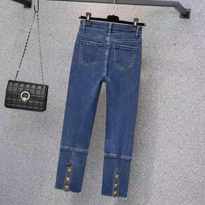Plus Size Women's Straight Tube Jeans Women 2021 Thin Section High Waist Fat Mm Stretch Eighty-nine-point Pants Boyfriend P, Blue
Plus Size Women's Straight Tube Jeans Women 2021 Thin Section High Waist Fat Mm Stretch Eighty-nine-point Pants Boyfriend P, Blue