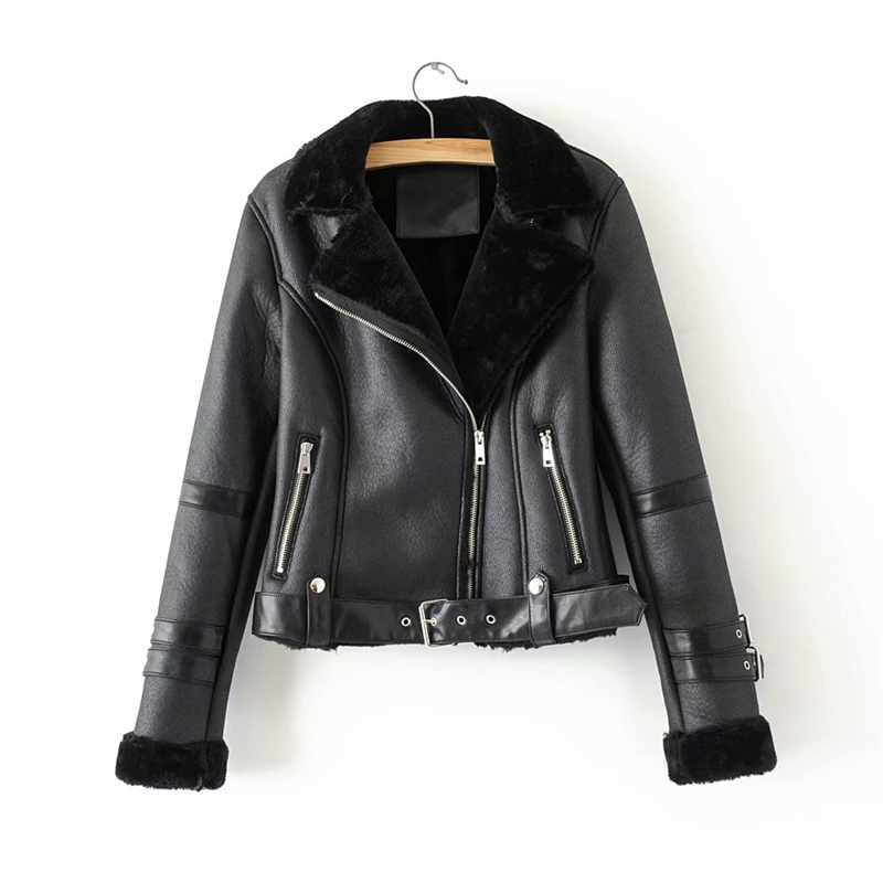 2021 New Moda Feminina Curto Couro-folheado Inverno Senhora Zper Jaquetas Com Cinto Feminino Moto Meninas Conjuntos Chiques S64X, Black
2021 New Moda Feminina Curto Couro-folheado Inverno Senhora Zper Jaquetas Com Cinto Feminino Moto Meninas Conjuntos Chiques S64X, Black