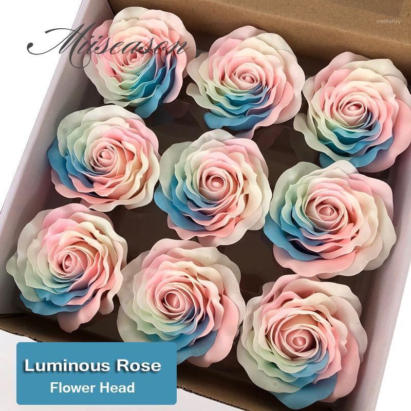 Dia 8cm Cheap colorfull Soap Rose heads Luminous Flower Head Valentine's Day Gift DIY Wedding Home Decoration Hand Flower Art1, Pink-b
Dia 8cm Cheap colorfull Soap Rose heads Luminous Flower Head Valentine's Day Gift DIY Wedding Home Decoration Hand Flower Art1, Pink-b