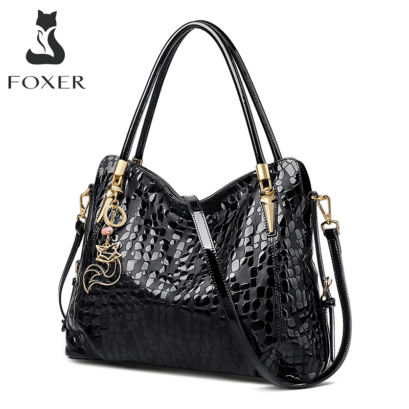 Foxer Brand Women Genuine Leather Shoulder Bag Sequin Cowhide Fashion Handbags Ladies Commute Large Capacity Purse Female Totes C1223
Foxer Brand Women Genuine Leather Shoulder Bag Sequin Cowhide Fashion Handbags Ladies Commute Large Capacity Purse Female Totes C1223