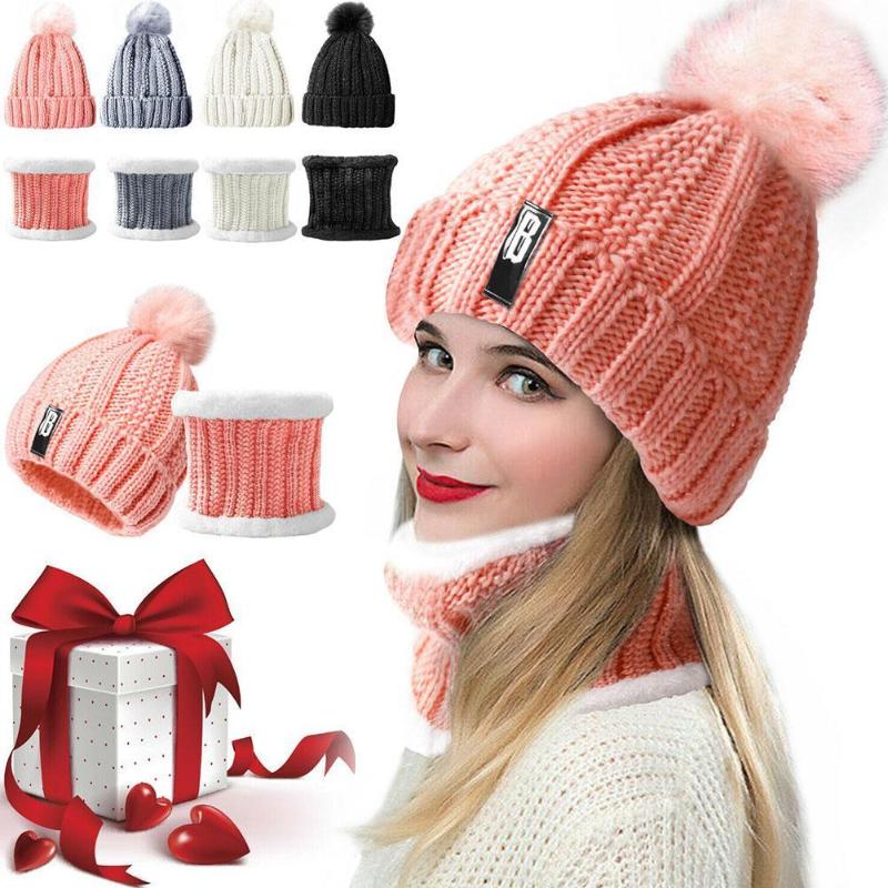 Fashion Winter Knitted Beanies Hats Women Thick Warm Sets Female Beanie Caps Beanie Neck Hat Bonnet Skullies Letter Knit Sc T6W8
Fashion Winter Knitted Beanies Hats Women Thick Warm Sets Female Beanie Caps Beanie Neck Hat Bonnet Skullies Letter Knit Sc T6W8