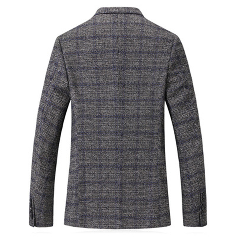 2021 New Arrival Blazers Men Thin Autumn Suit Trellis Male Host Dress ACQ4, Black
2021 New Arrival Blazers Men Thin Autumn Suit Trellis Male Host Dress ACQ4, Black