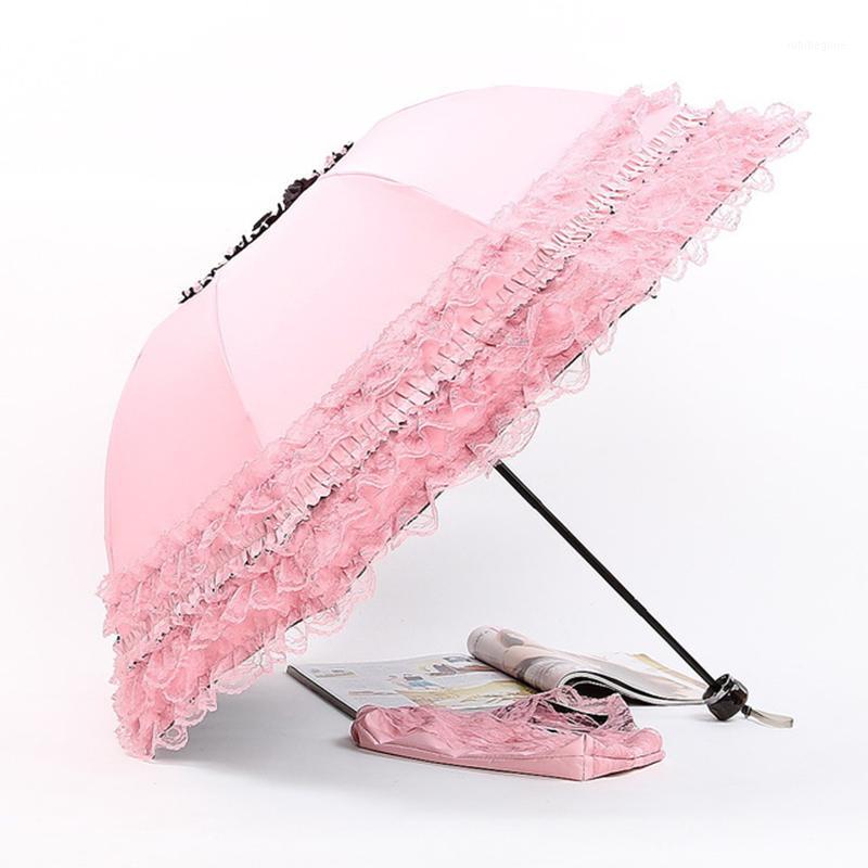 Three Folding Lace Umbrella rain women UV Proof Sunny/Rainy parasol Wedding photography Umbrellas Paraguas 10 Color1, Green
Three Folding Lace Umbrella rain women UV Proof Sunny/Rainy parasol Wedding photography Umbrellas Paraguas 10 Color1, Green