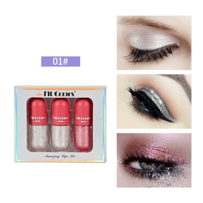 Diamond Pearl Liquid Glitter Star Sequins Lasting Non-smudge Quick-drying Liquid Eye Shadow, Set 01
Diamond Pearl Liquid Glitter Star Sequins Lasting Non-smudge Quick-drying Liquid Eye Shadow, Set 01