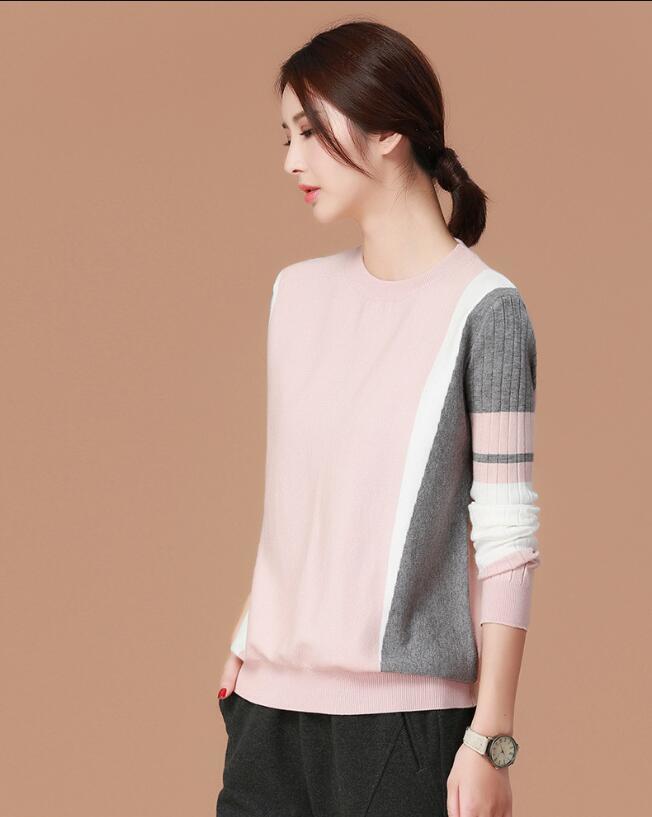 épais automne hiver femmes pull pull mode qualité tricoté pull-over doux chaud femme pull 201030