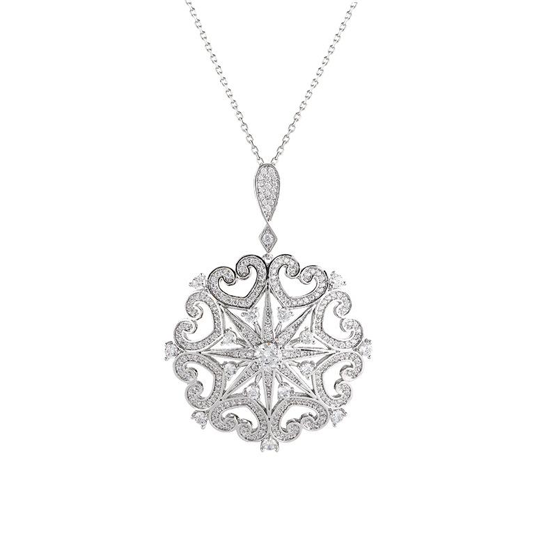 High sense of simplicity and fashion clavicle chain exquisite light luxury gift for girlfriend gift heart-shaped snowflake neckl
High sense of simplicity and fashion clavicle chain exquisite light luxury gift for girlfriend gift heart-shaped snowflake neckl