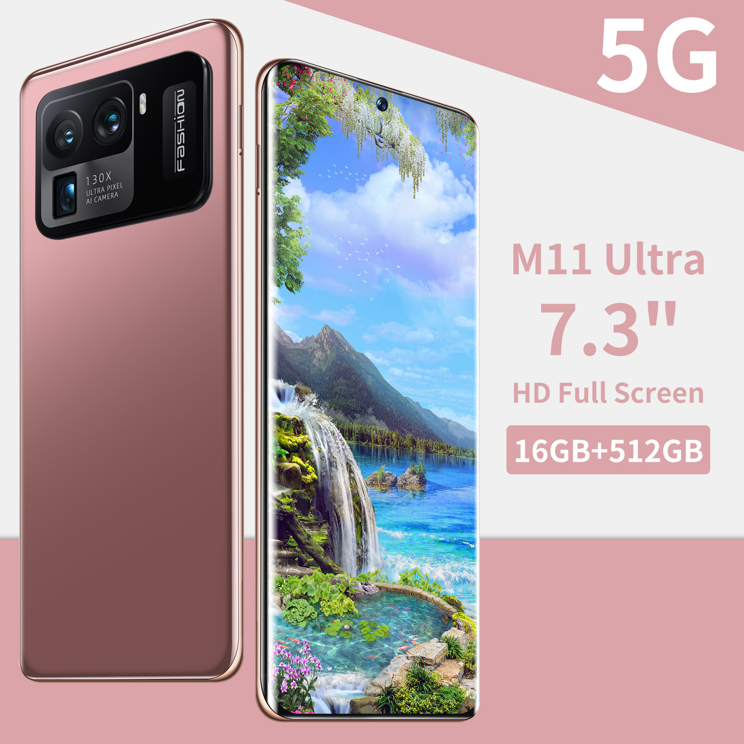 M11Ultra Phone HOT Newstyle Global Version Original Android Smartphone 7.3 Inch 6800Amh Big Screen Cellphone Dual SIM Cell Mobile Smart Face ID 5G 4G TEL Unlocked, Gold
M11Ultra Phone HOT Newstyle Global Version Original Android Smartphone 7.3 Inch 6800Amh Big Screen Cellphone Dual SIM Cell Mobile Smart Face ID 5G 4G TEL Unlocked, Gold