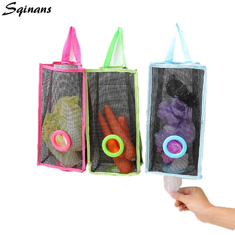 Sqinans Hanging Mesh Garbage Storage Bag Organizer Kitchen Wall Mount Grocery Bags Holder Reusable Net Trash Bag Storage
Sqinans Hanging Mesh Garbage Storage Bag Organizer Kitchen Wall Mount Grocery Bags Holder Reusable Net Trash Bag Storage