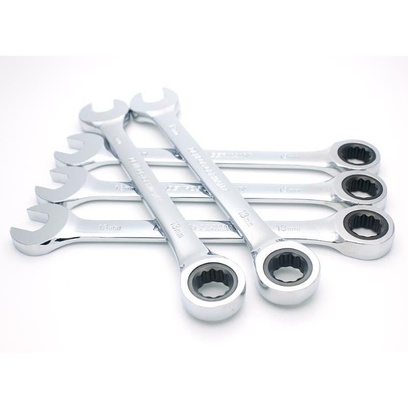 Ratchet Combination Wrench Set Torque Gear Spanner Wrenches Set and A of Key Hand Tools
Ratchet Combination Wrench Set Torque Gear Spanner Wrenches Set and A of Key Hand Tools
