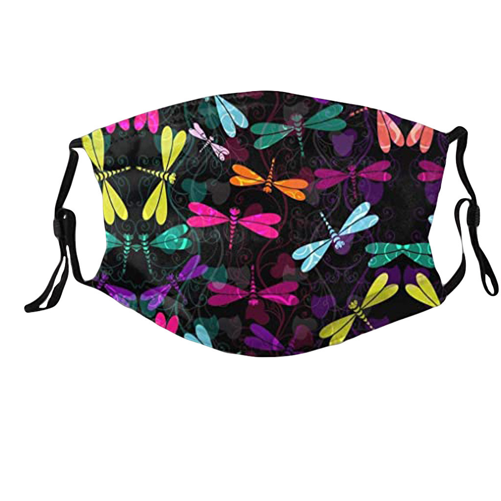 Dragonfly Mask Adult Fashion Designer Printed Reusable Fabric Facemask cloth Decoration For Face Masks Masque Coton Reutilisable
Dragonfly Mask Adult Fashion Designer Printed Reusable Fabric Facemask cloth Decoration For Face Masks Masque Coton Reutilisable