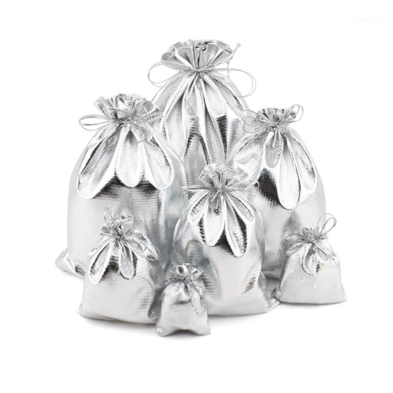 50Pcs Metallic Foil Cloth 7x9/9x12/11x16/13x18cm Organza Bags Wedding Decoration Favor Gifts Shinning Candy Packaging Pouches1
50Pcs Metallic Foil Cloth 7x9/9x12/11x16/13x18cm Organza Bags Wedding Decoration Favor Gifts Shinning Candy Packaging Pouches1