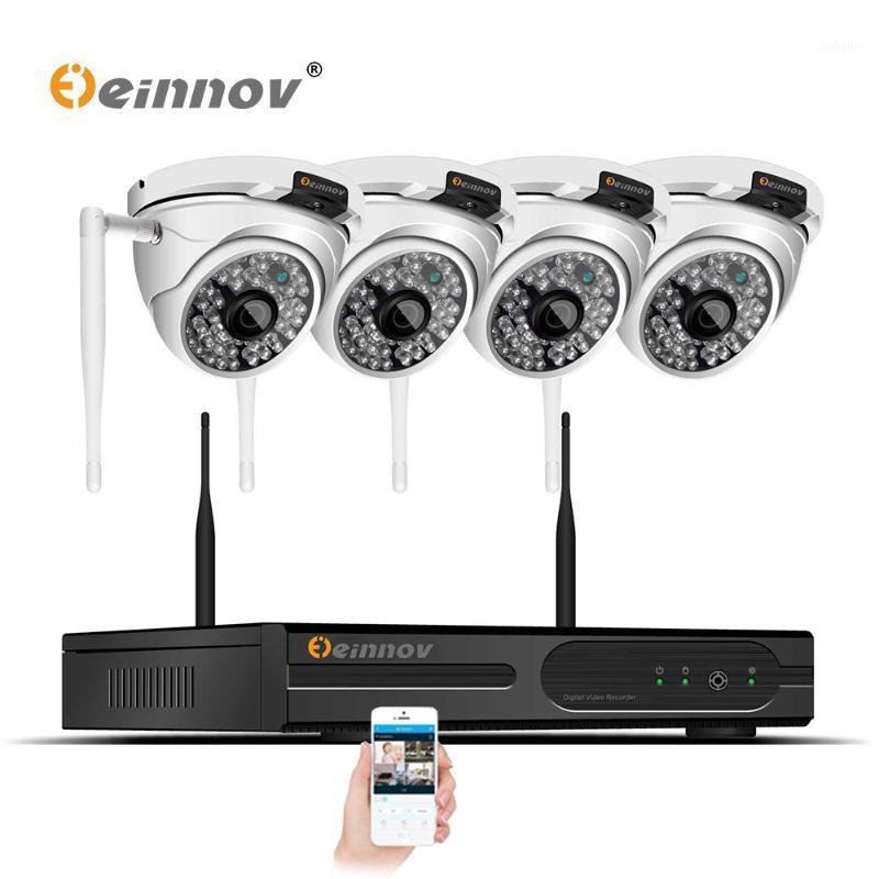 Einnov 4CH HD 1080P 2MP Wireless Outdoor Home Security Camera System With NVR Wifi CCTV Set Dome Video Surveillance kits IP Cam1
Einnov 4CH HD 1080P 2MP Wireless Outdoor Home Security Camera System With NVR Wifi CCTV Set Dome Video Surveillance kits IP Cam1