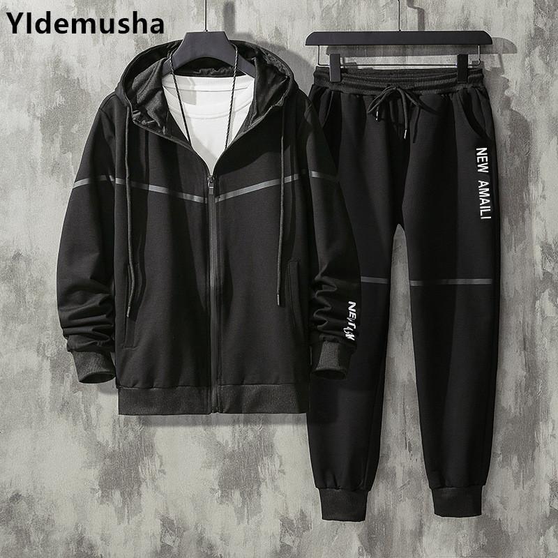 Sportswear Men Sets Letter Sportswear Sweatsuit Spring Autumn Sporting Suits Tracksuit Male Track Suit Jacket Hoodie With Pants, Black
Sportswear Men Sets Letter Sportswear Sweatsuit Spring Autumn Sporting Suits Tracksuit Male Track Suit Jacket Hoodie With Pants, Black
