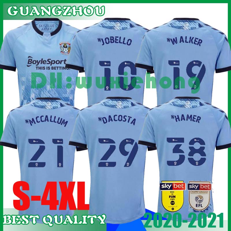 2020 2021 Coventry City SOCCER Jerseys 20 21 OSTIGARD JOBELLO WALKER McCallum DA COSTA HAMER 20 21 Home Blue FOOTBALL Shirts S-4XL, 2021 home and patch
2020 2021 Coventry City SOCCER Jerseys 20 21 OSTIGARD JOBELLO WALKER McCallum DA COSTA HAMER 20 21 Home Blue FOOTBALL Shirts S-4XL, 2021 home and patch