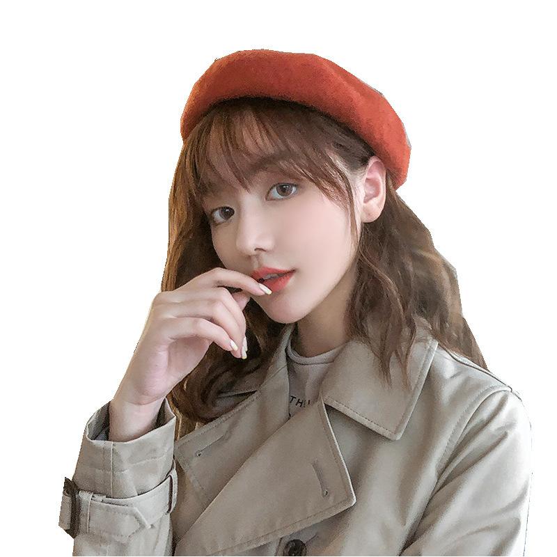 17 Colors Warm Wool Plain Beret Beanie Hat French Artist Kawaii Flat Top caps Solid Color Cap Headwear For Women Girls, Black
17 Colors Warm Wool Plain Beret Beanie Hat French Artist Kawaii Flat Top caps Solid Color Cap Headwear For Women Girls, Black