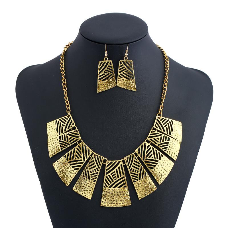 Earrings & Necklace LZHLQ 2021 Fashion Women Vintage Multilayer Hollow Resin Bead Chain Plated Jewelry Sets Accessories, As pic
Earrings & Necklace LZHLQ 2021 Fashion Women Vintage Multilayer Hollow Resin Bead Chain Plated Jewelry Sets Accessories, As pic