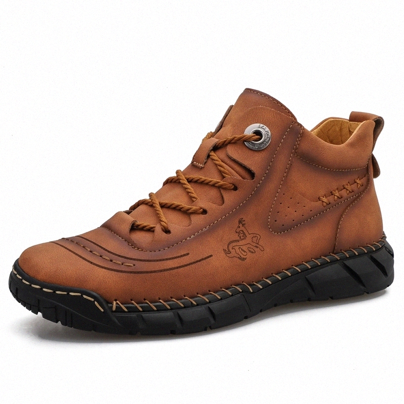Men Autumn/Winter Boots Handmade Split Leather Fashion Outdoor Sneakers Non-slip Men's Boot Shoes Ankle Boots Plus Size 38-48 #6T00
Men Autumn/Winter Boots Handmade Split Leather Fashion Outdoor Sneakers Non-slip Men's Boot Shoes Ankle Boots Plus Size 38-48 #6T00