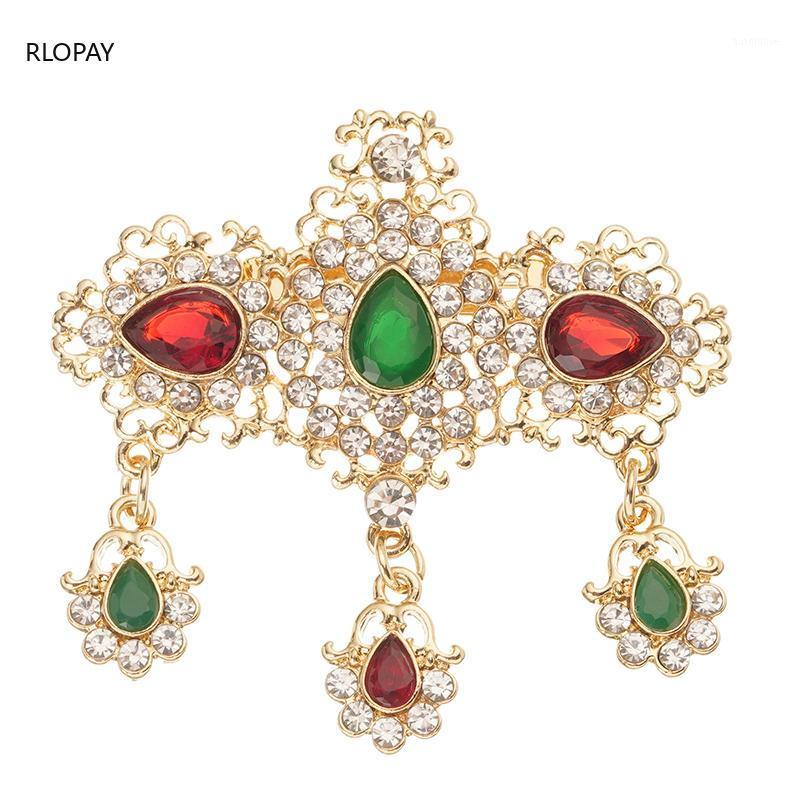 New Rhinestone Brooch Pin Moroccan Fashion Gold Brooch Water Drop Jewelry Brooches for Women Classic Birdal Brooches1
New Rhinestone Brooch Pin Moroccan Fashion Gold Brooch Water Drop Jewelry Brooches for Women Classic Birdal Brooches1