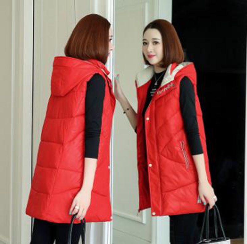 Wholesale fashion new women's autumn and winter mid-length sleeveless cotton waistcoat padded vest jacket, Coffee
Wholesale fashion new women's autumn and winter mid-length sleeveless cotton waistcoat padded vest jacket, Coffee