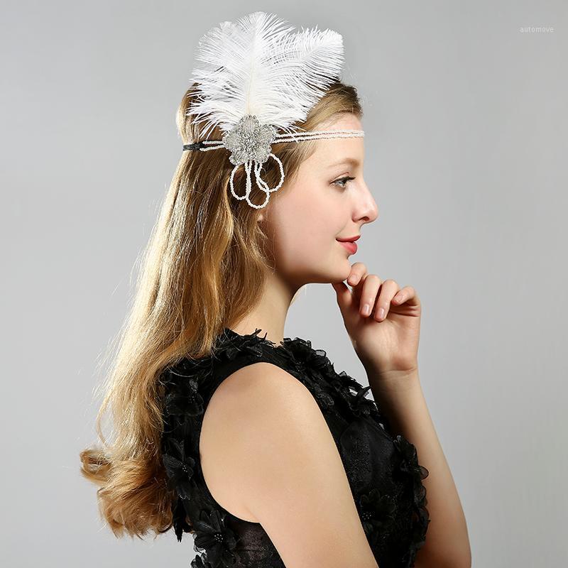 Feather Tiaras Party Hair Accessories Crystal Headband Beaded Sequin Hairband Vintage Gatsby Headpiece Women Feather Jewelry1
Feather Tiaras Party Hair Accessories Crystal Headband Beaded Sequin Hairband Vintage Gatsby Headpiece Women Feather Jewelry1