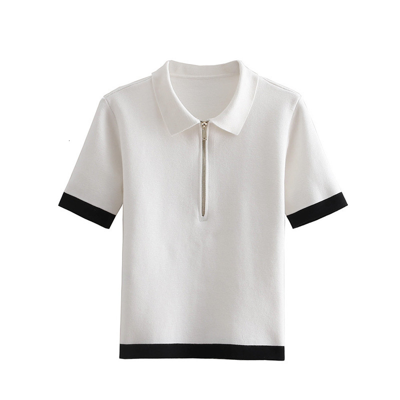 2021 New Arrival Hot Zipper Top Fashion Contrast Color Short Cotton Breathable for Female Shirt Femme 7RR5, White
2021 New Arrival Hot Zipper Top Fashion Contrast Color Short Cotton Breathable for Female Shirt Femme 7RR5, White