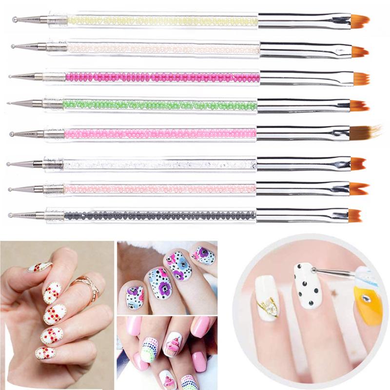 8Pcs/Set Nail Brush Nail Art Manicure Brushes Double Ended Dotting Painting Design Acrylic Brush For Gel Polish
8Pcs/Set Nail Brush Nail Art Manicure Brushes Double Ended Dotting Painting Design Acrylic Brush For Gel Polish