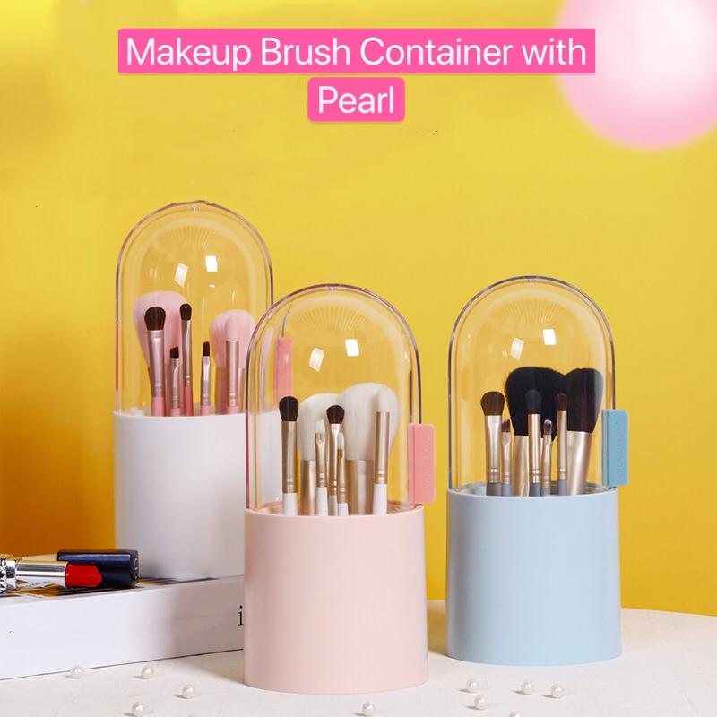 Makeup Brush Storage Box with Pearl Cosmetic Organizer Makeup Brush Container Holder Lipstick Eyebrow Pencil Plastic Box
Makeup Brush Storage Box with Pearl Cosmetic Organizer Makeup Brush Container Holder Lipstick Eyebrow Pencil Plastic Box