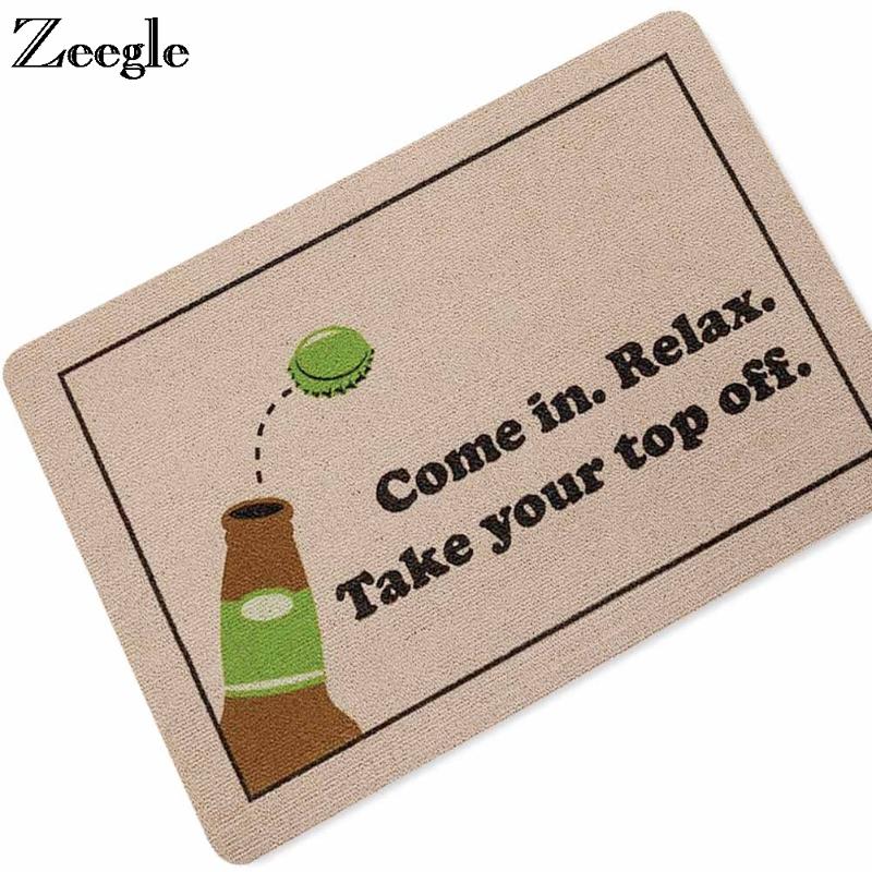 Zeegle Welcome Entrance Mats Doormat Outdoor Rubber Floor Mat Non-slip Arae Rug For Living Room Bathroom Carpet Bedside Foot Mat
Zeegle Welcome Entrance Mats Doormat Outdoor Rubber Floor Mat Non-slip Arae Rug For Living Room Bathroom Carpet Bedside Foot Mat