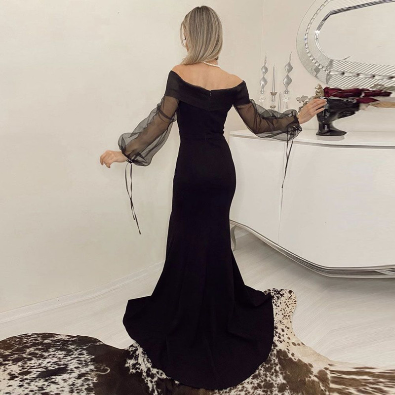 2021 New Sexy Style Decote on v Outside Shoulder, Long Sleeves, Evening Dressed Party Dresses 0OB0, Black
2021 New Sexy Style Decote on v Outside Shoulder, Long Sleeves, Evening Dressed Party Dresses 0OB0, Black