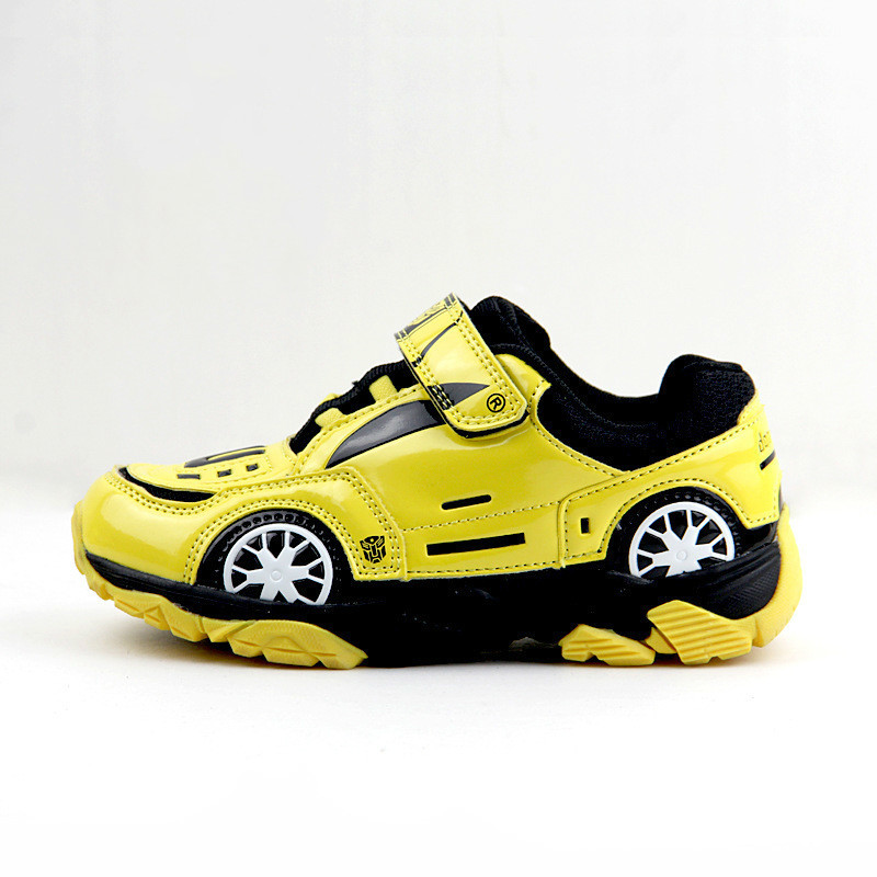 2020 Children Shoes Spring New Cartoon Car Sneakers Kids Leather Mesh Breathable Casual Running Shoes For Boy Girls Sports Shoes